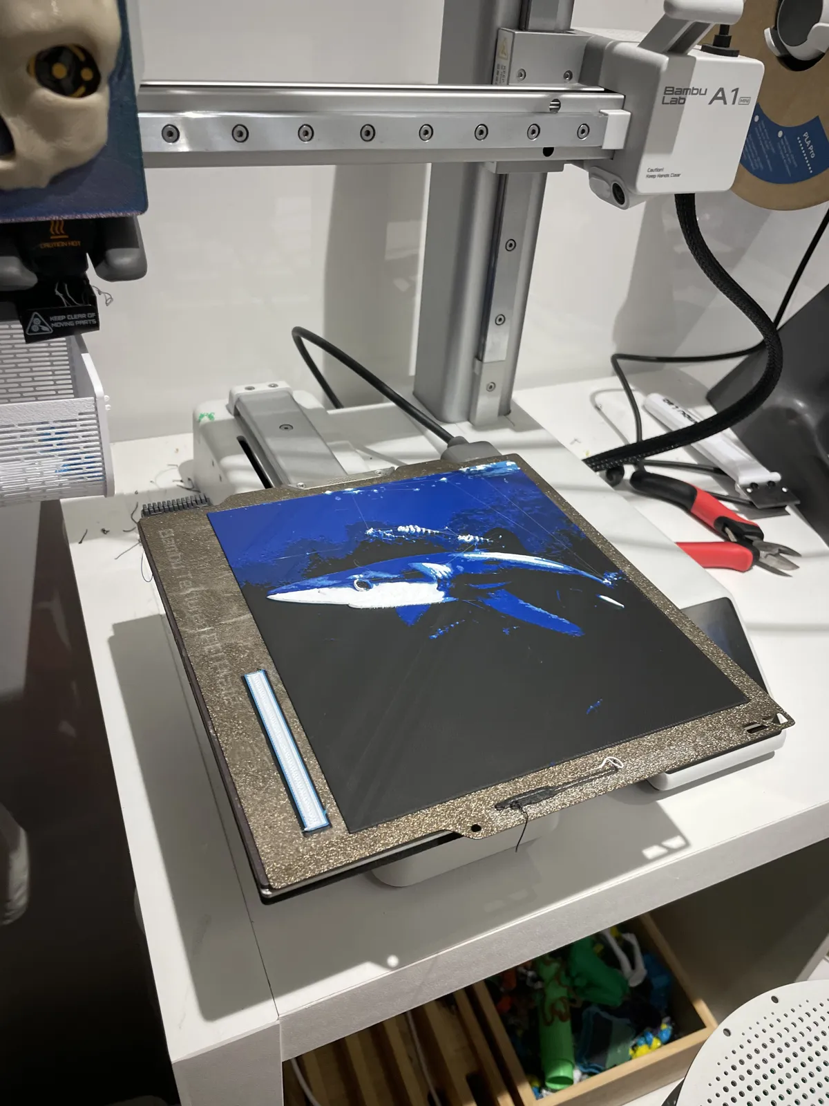 Blue Shark - Mini Hueforge