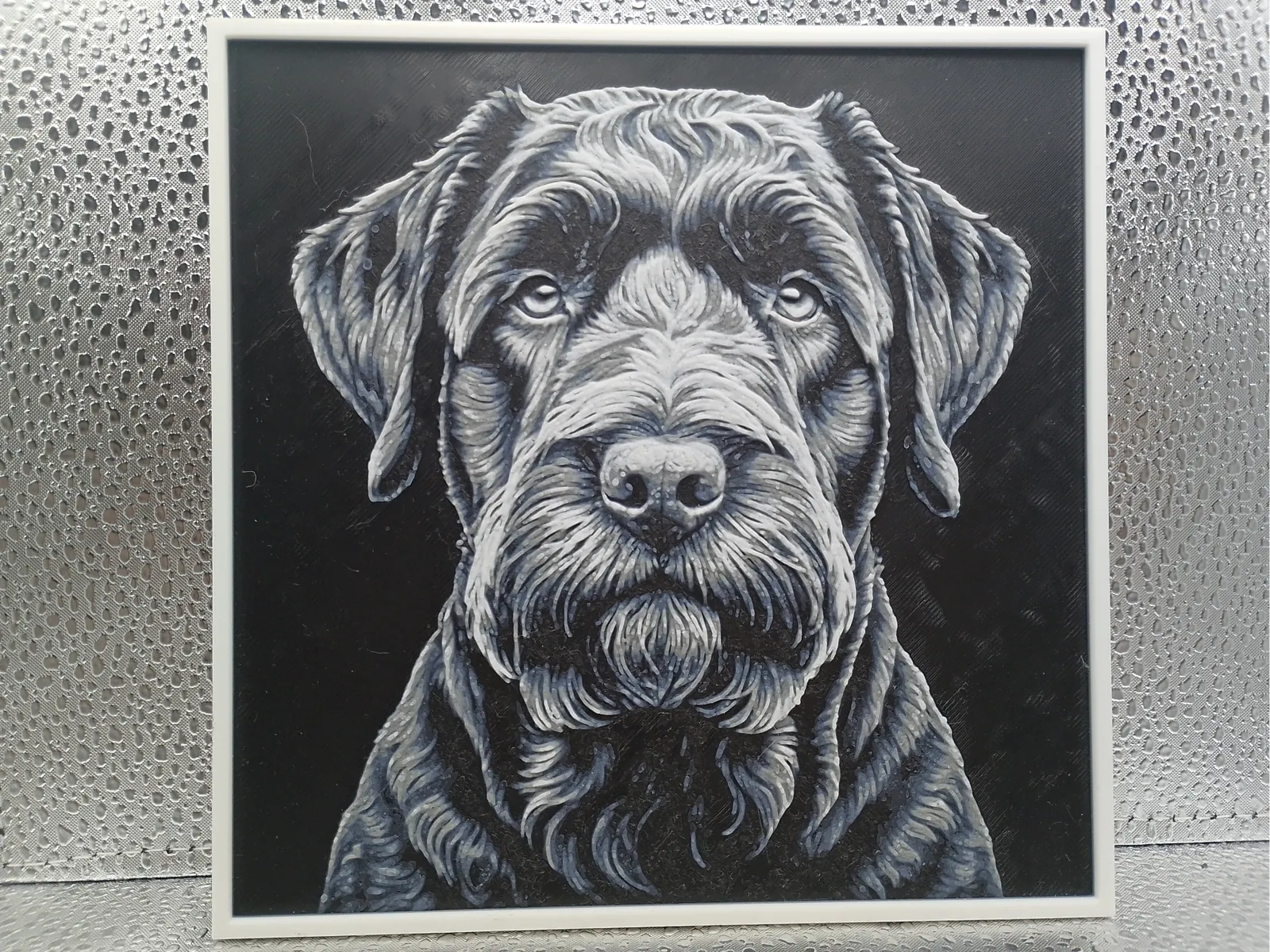 Black Russian Terrier - Hueforge
