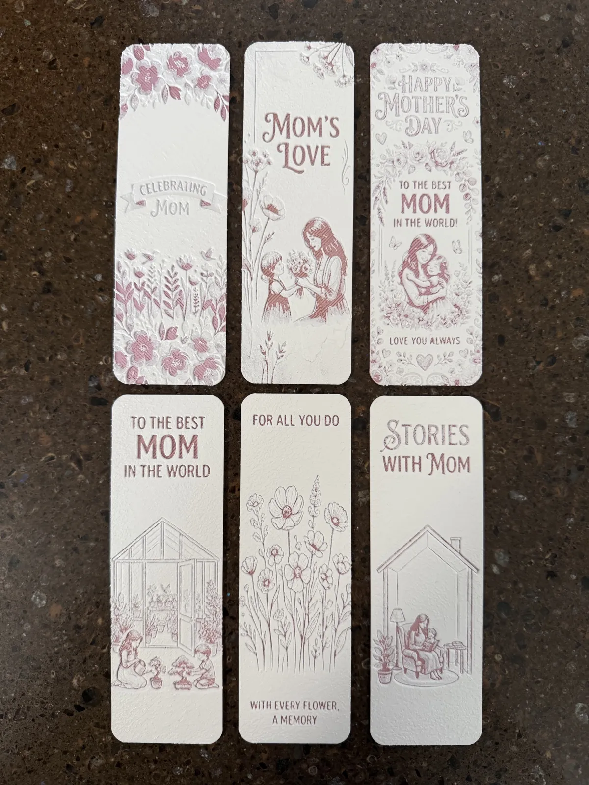 Simple Gift for Mom (Bookmarks)