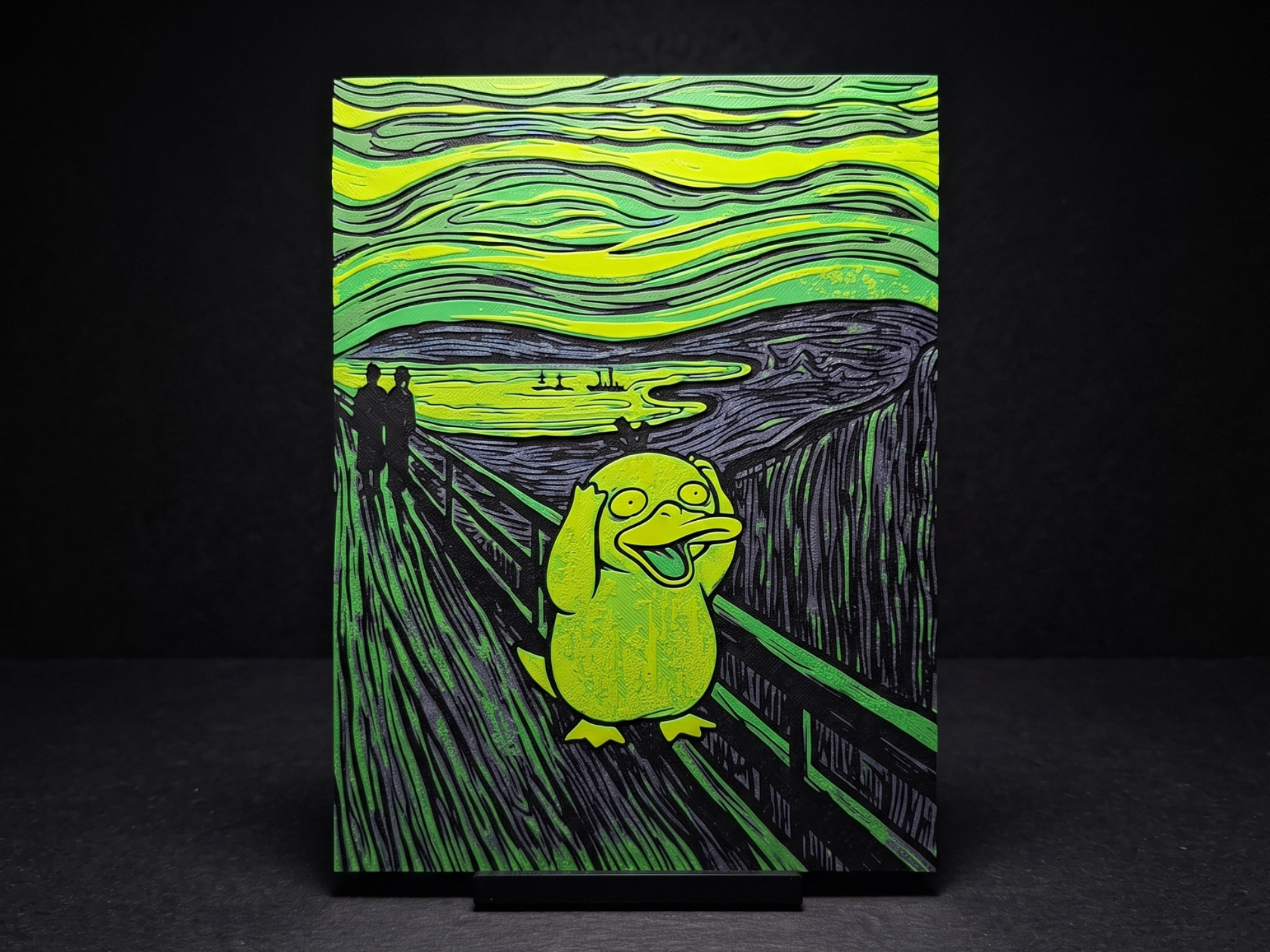 Psy-Scream - Hueforge Wall Art