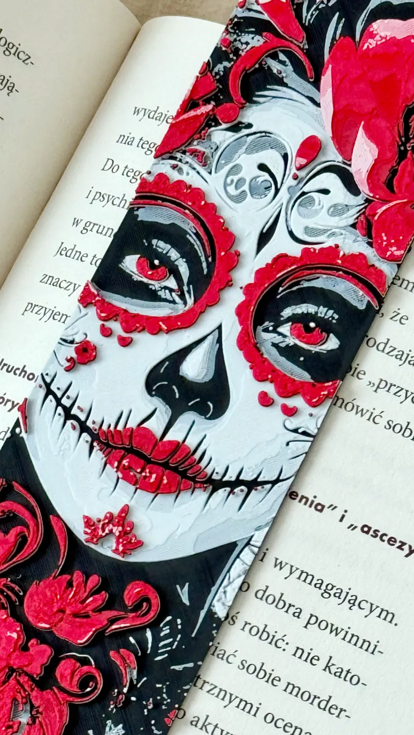 Bookmark - Dia de los Muertos - Sugar Skull