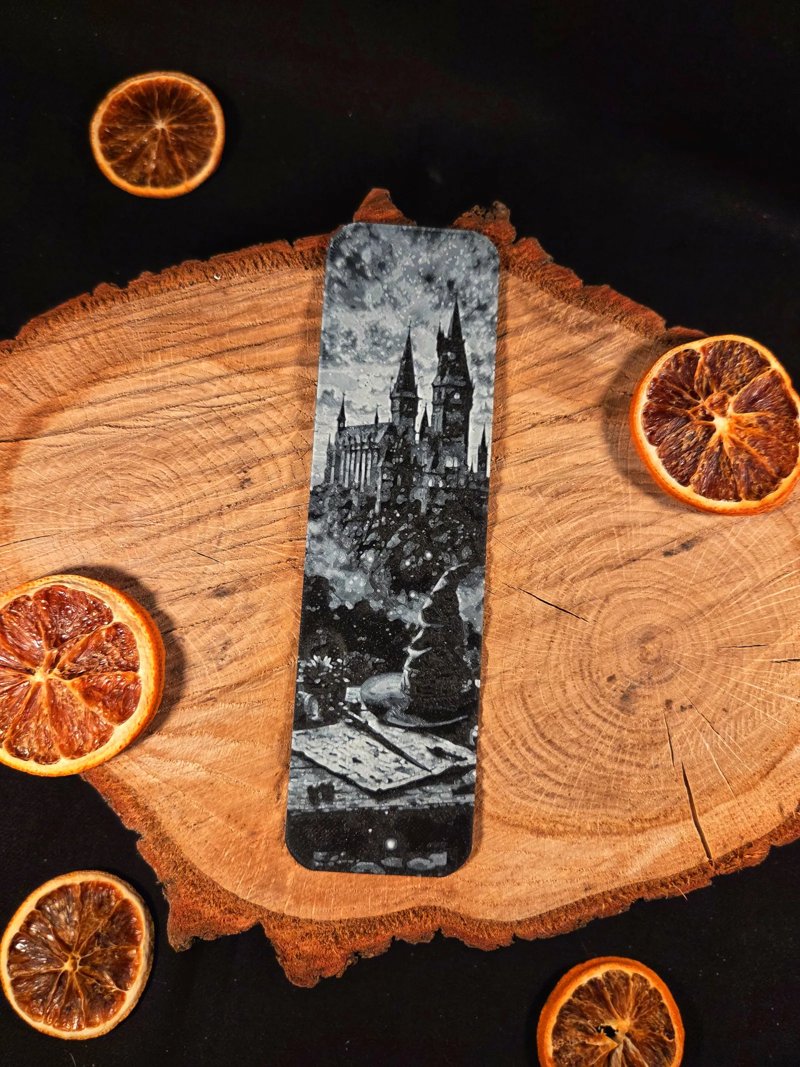 Harry Potter hogwarts 3 bookmark - hueforge