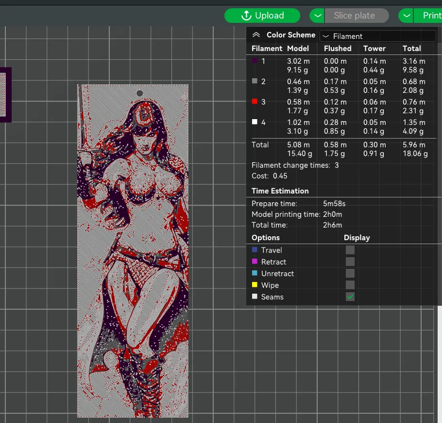 Red Sonja Bookmark