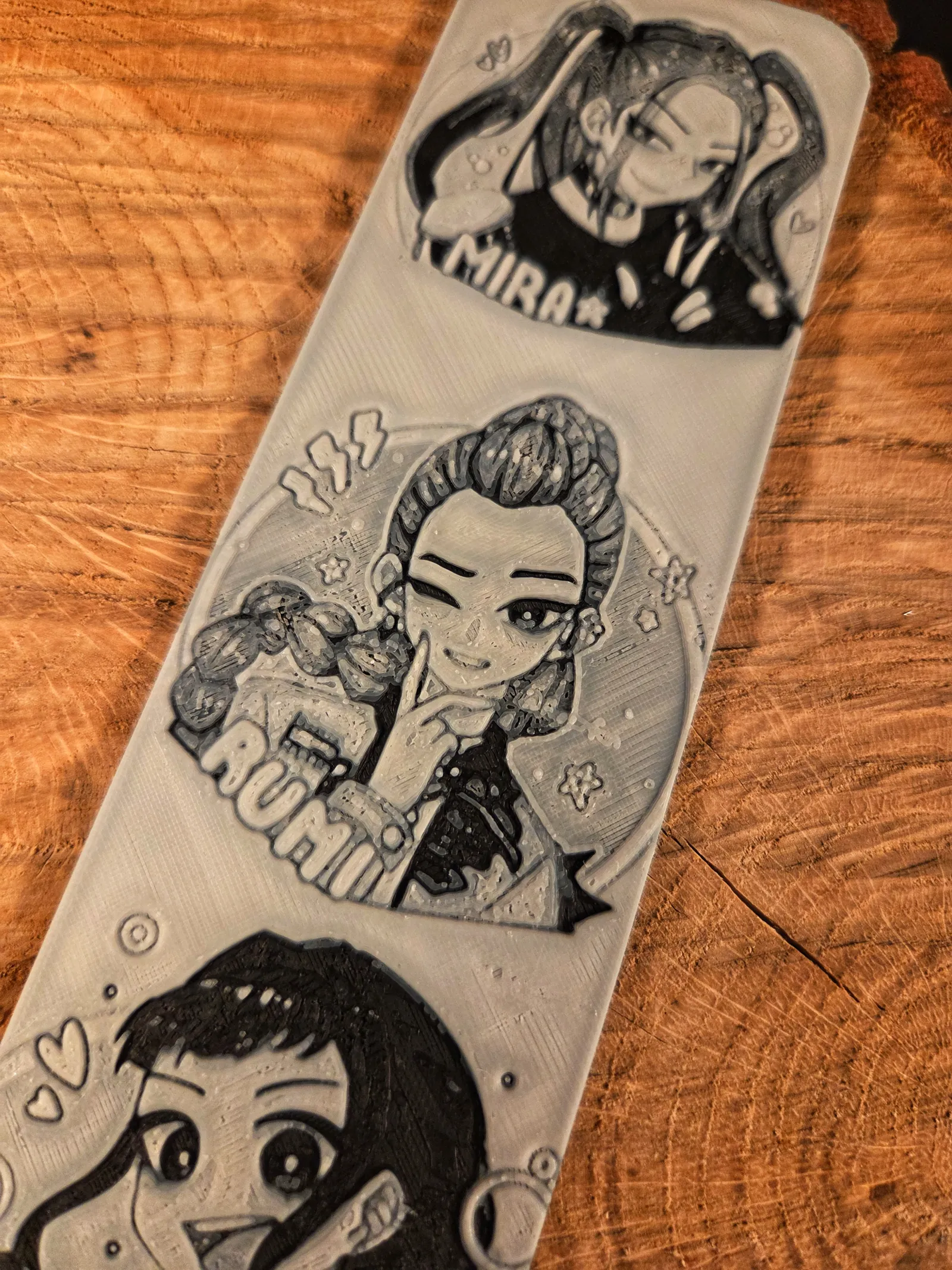 K-pop Demon Hunter Mira Rumi Zoey bookmark