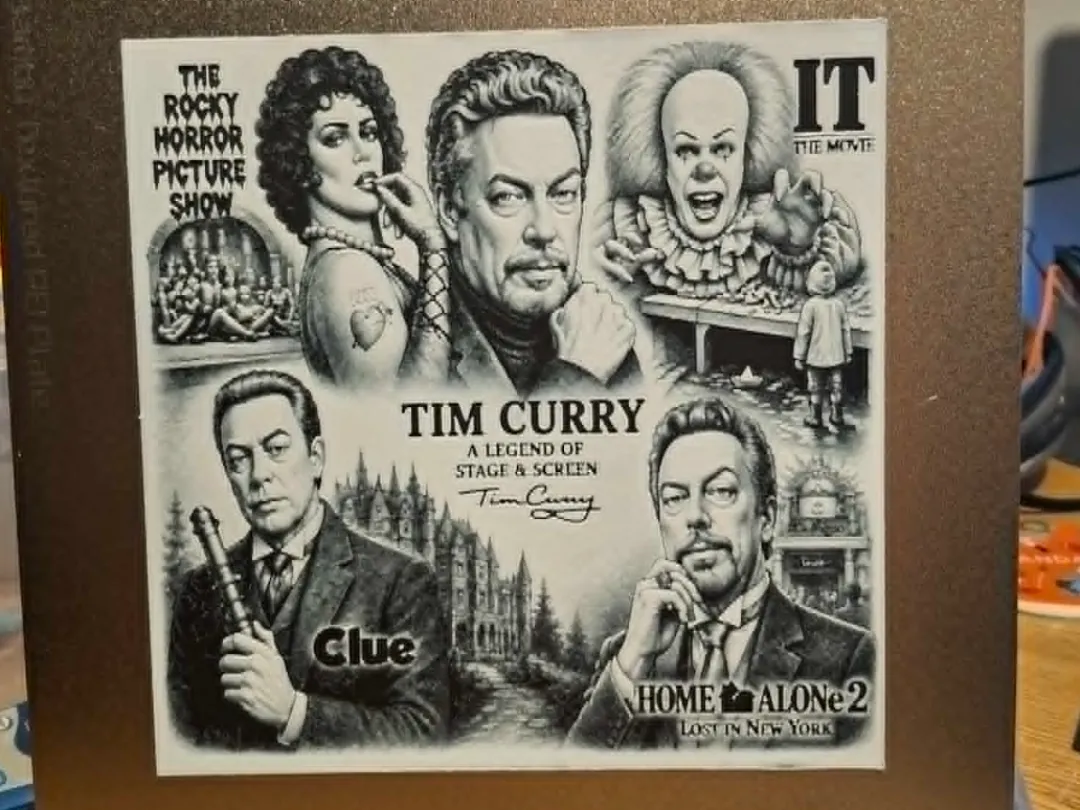Tim Curry - Legend of screen and stage - Hueforge