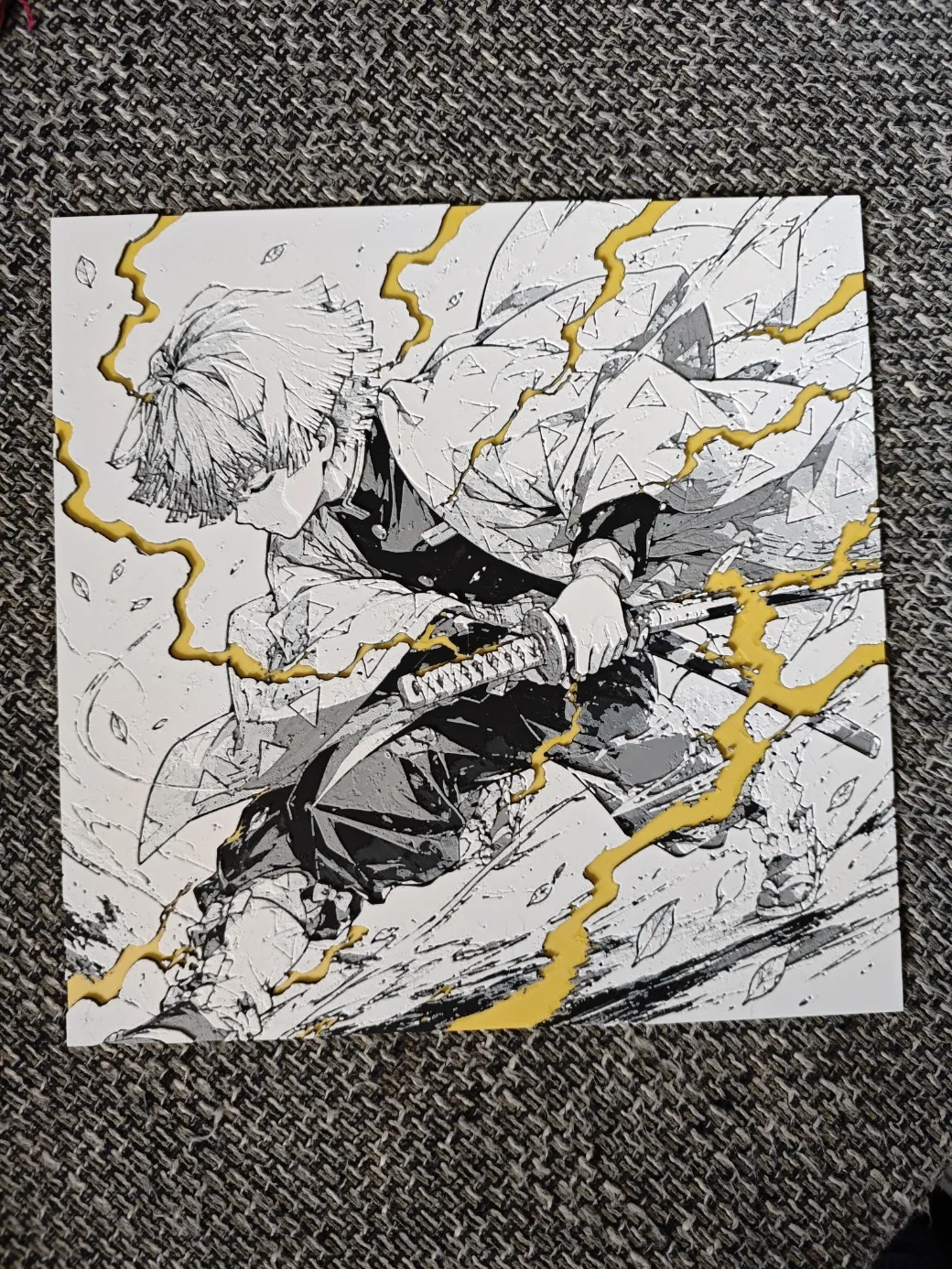 Demon Slayer Zenitsu Hueforge
