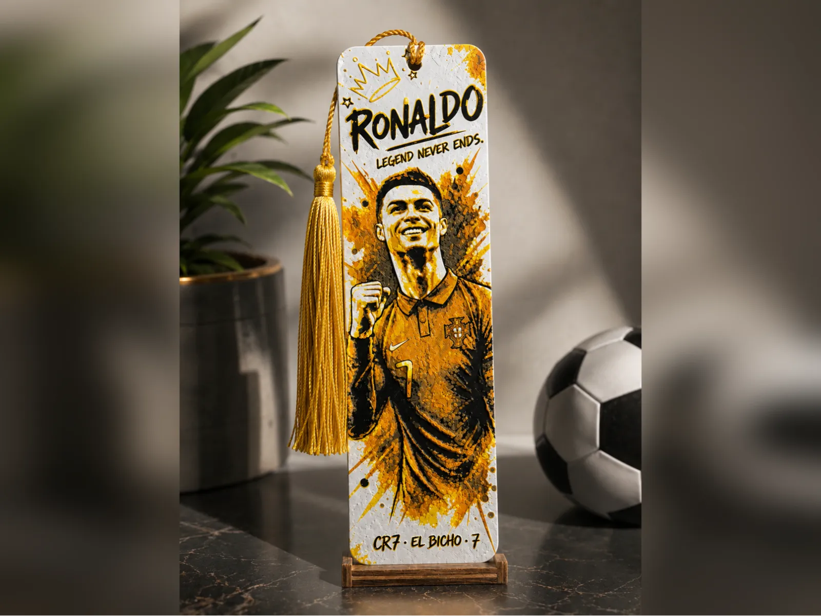 Cristiano Ronaldo CR7 Bookmark