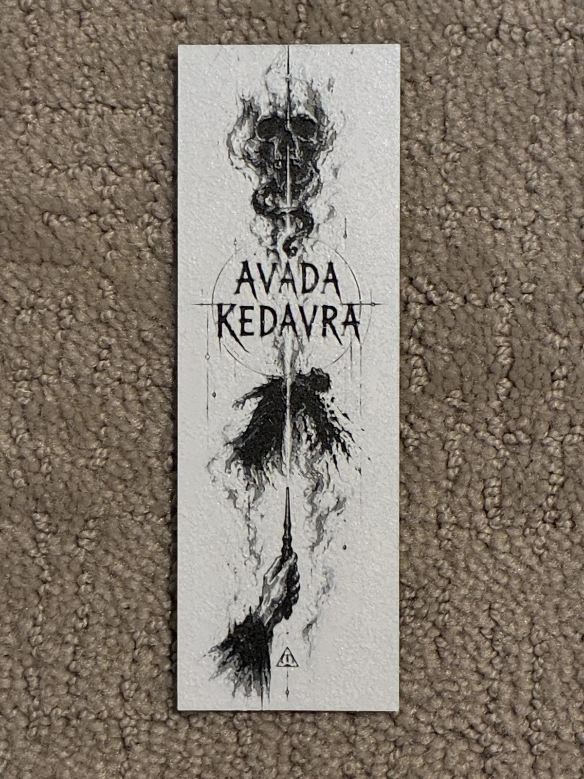Harry Potter Unforgivable Curses Bookmarks