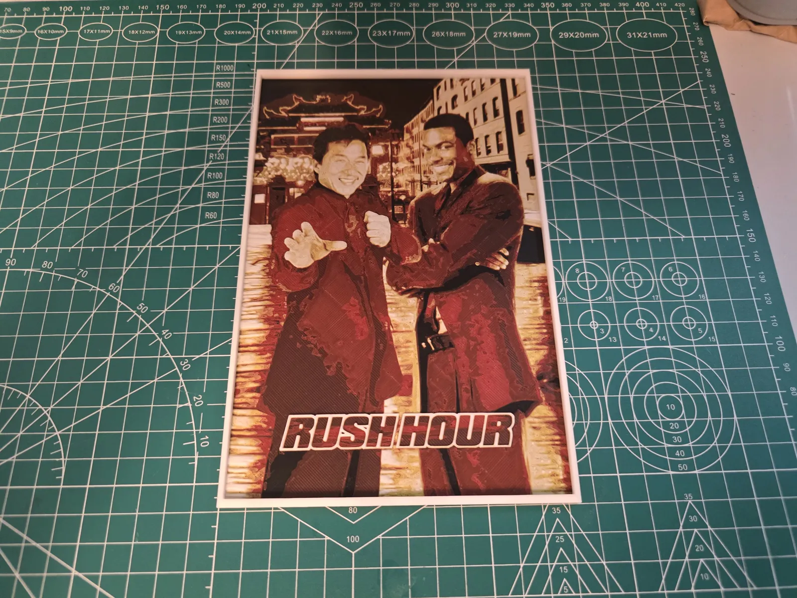 Rush Hour Movie Poster - Hueforge Art