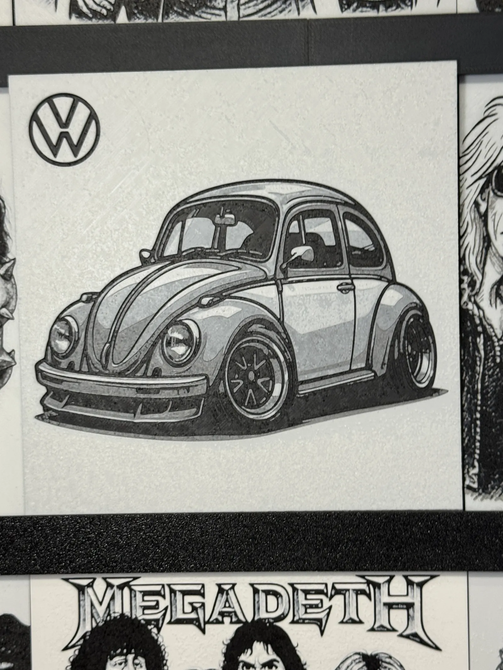 Hue Forge Karikatur VW Käfer