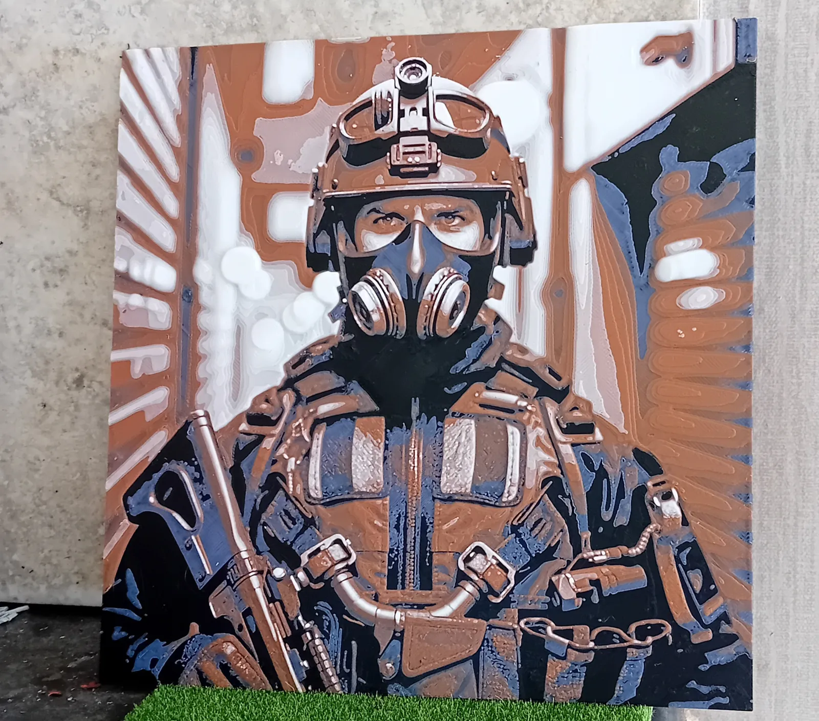 Modern Soldier hue forge- hueforge of soldier