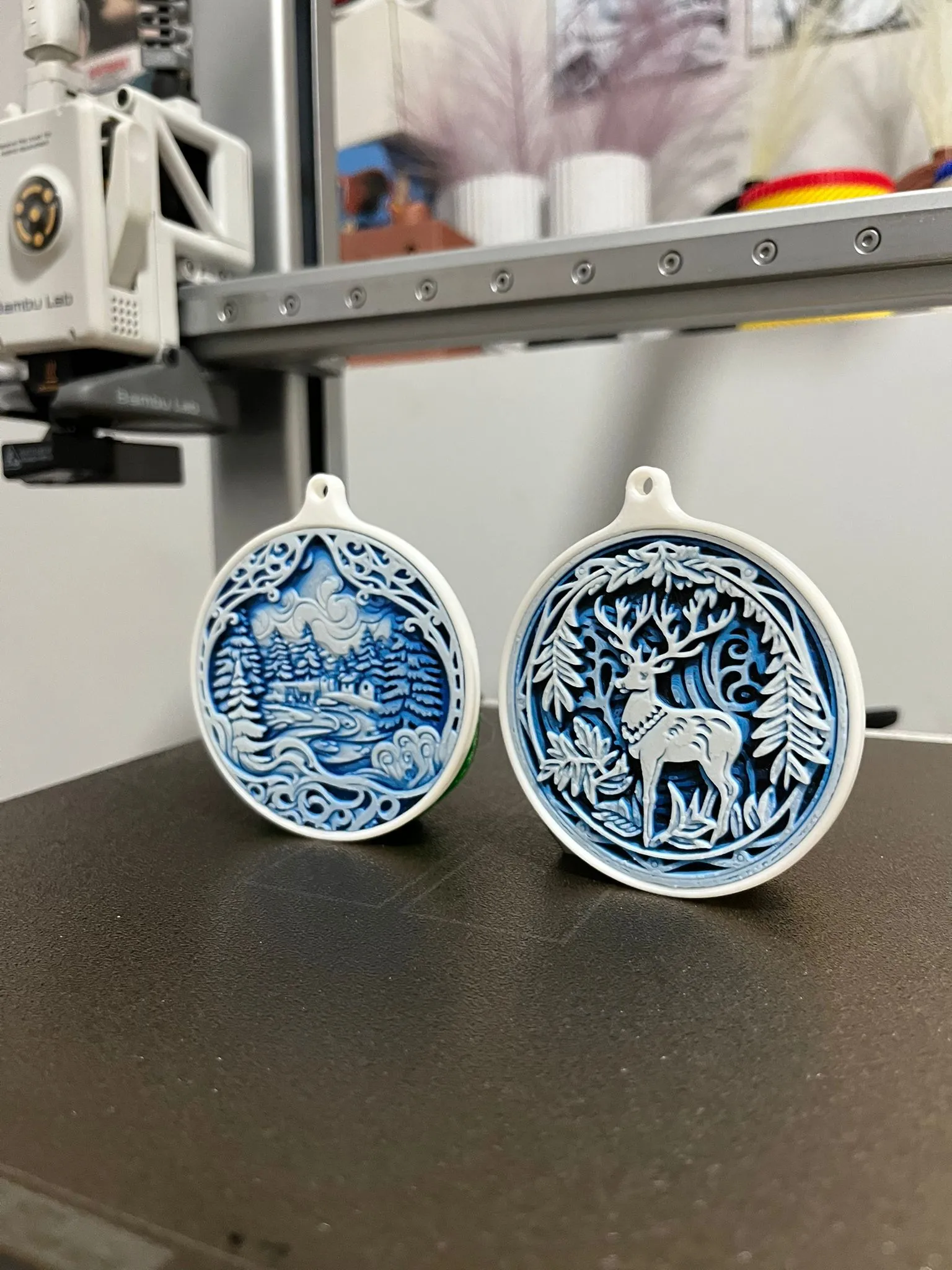 Hueforge Christmas Ornaments