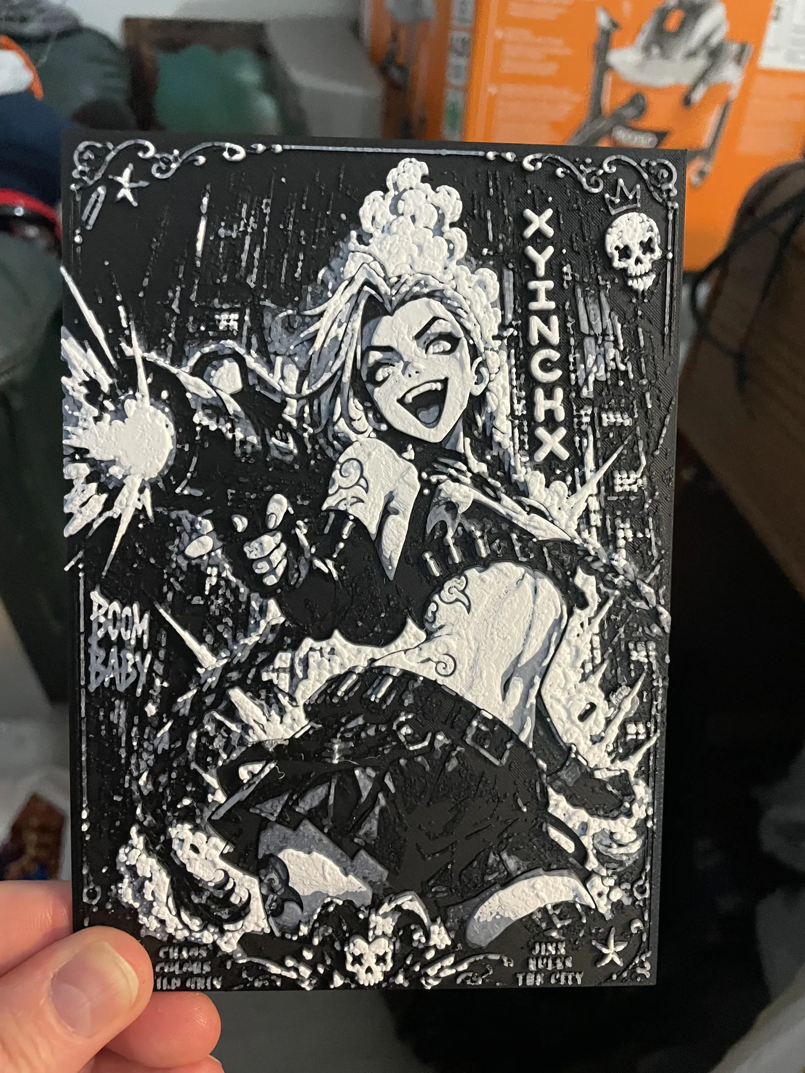 Jinx B/W Hueforge