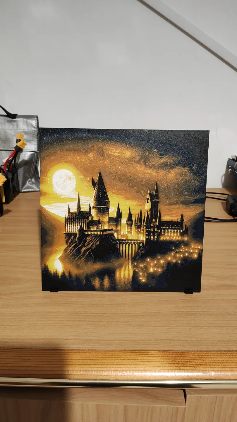 Hogwarts by night Harry Potter HueForge