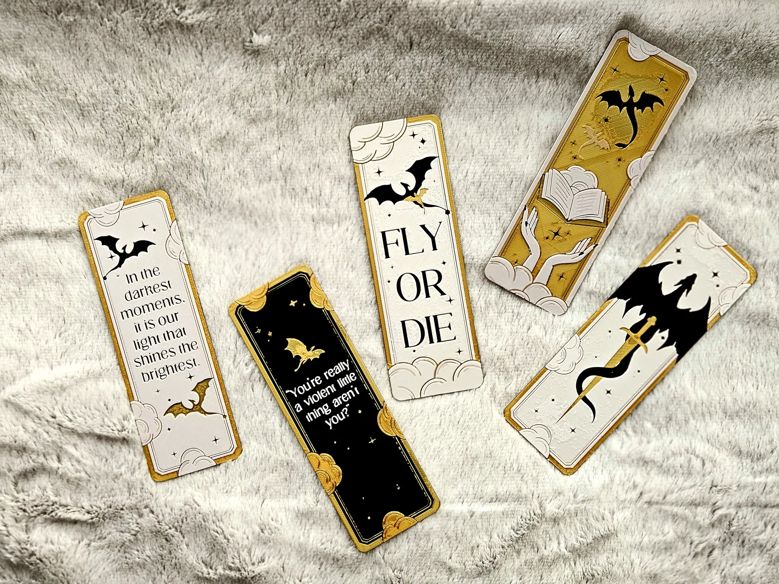 Fourth Wing - Bookmarks Set 1/2