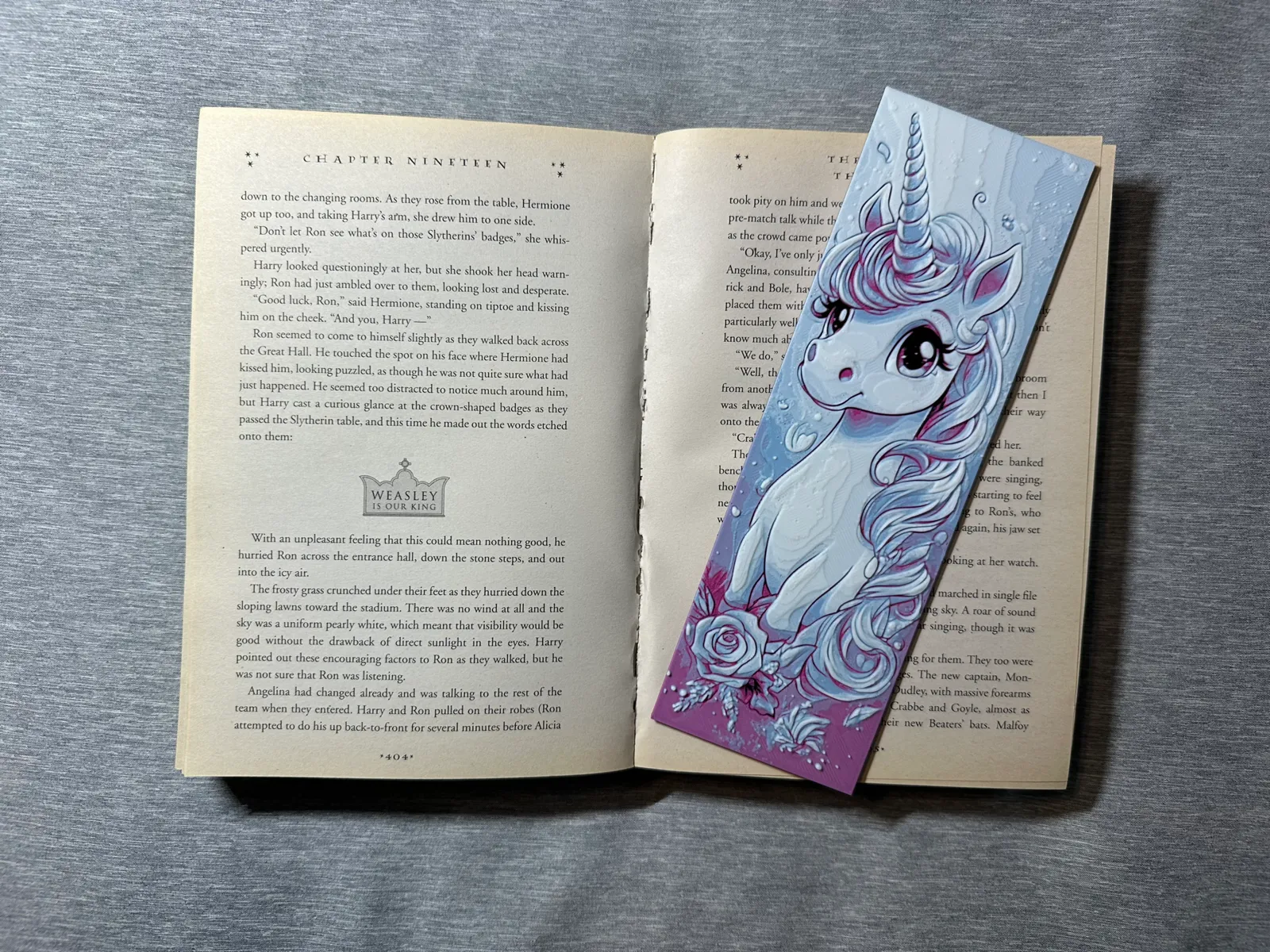 Unicorn Hueforge Bookmarks - 2 sizes