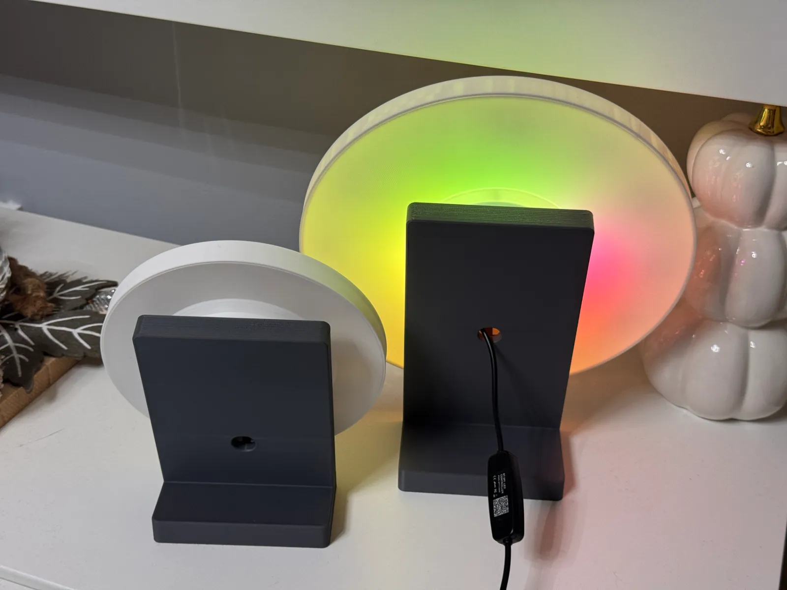 Wallmount + Stand for LED-Translucent Clockfaces