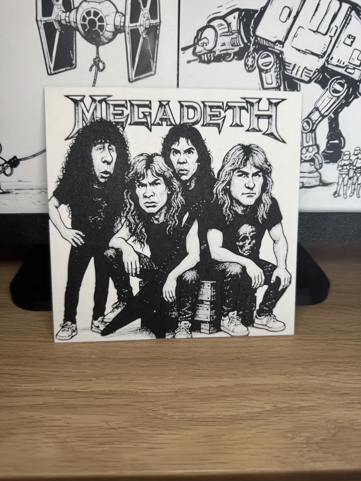 Hue Forge Karikatur Megadeth