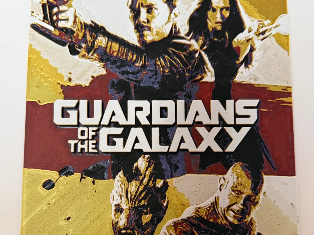 Hueforge Gardians of the Galaxy