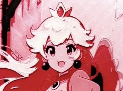 Fan Art : Peach in the street