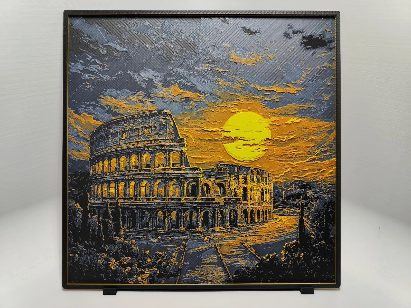 Colosseum sunset - Hueforge