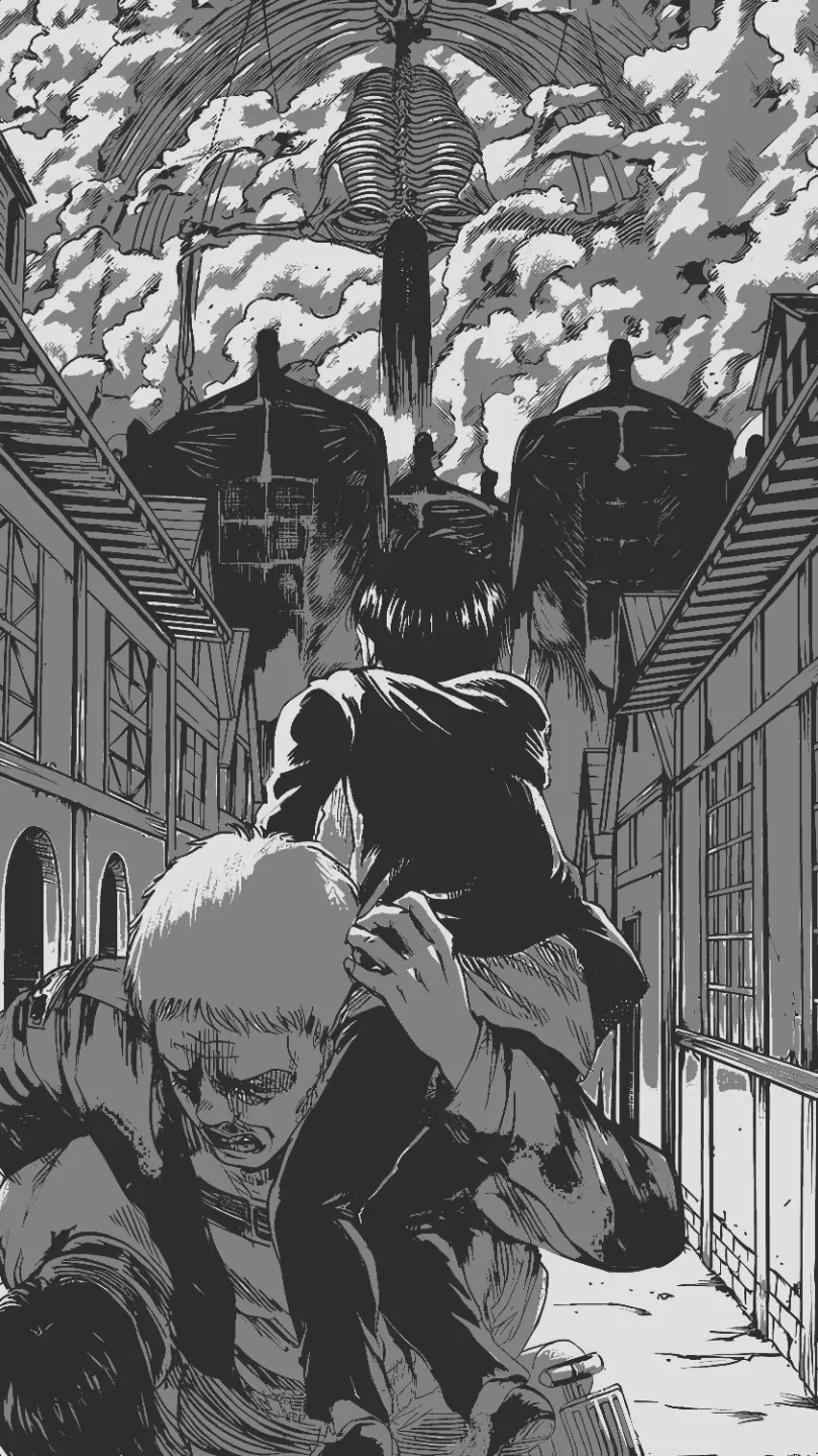 Eren Jaeger - Attack On Titan - HueForge