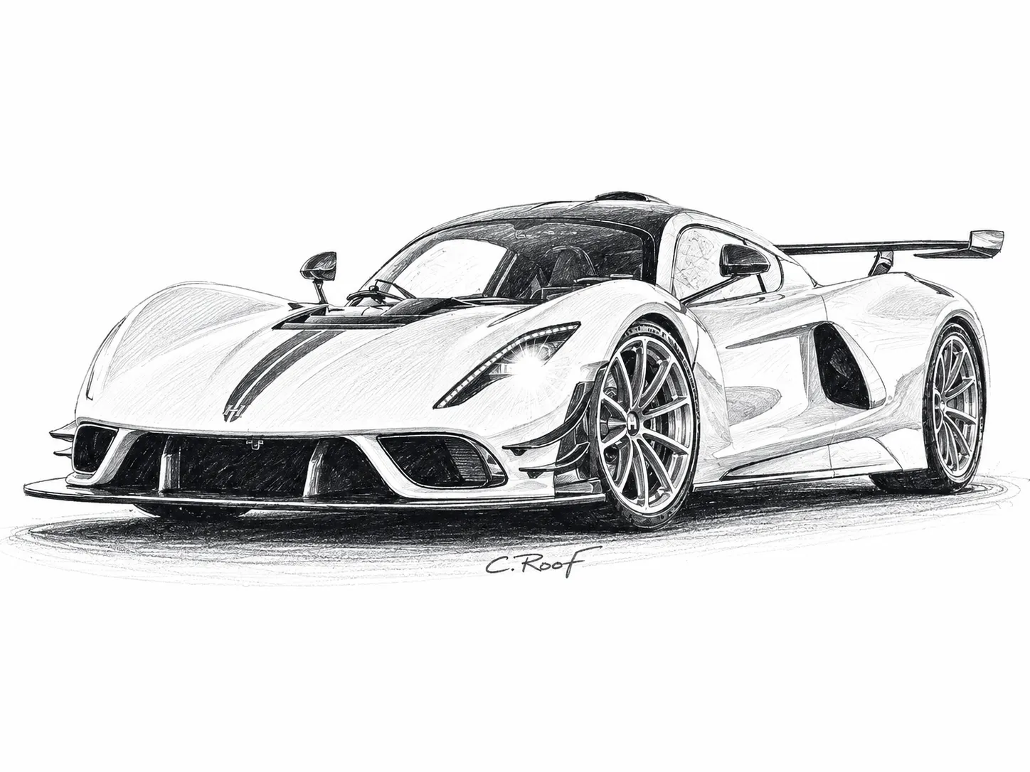 Hennessey Venom F5 Revolution Hueforge