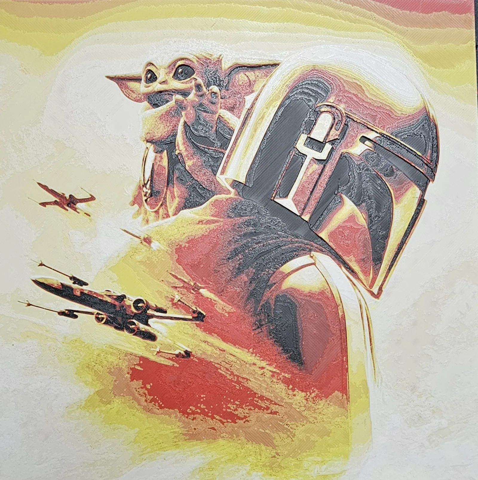 Star Wars Madolorian Hueforge