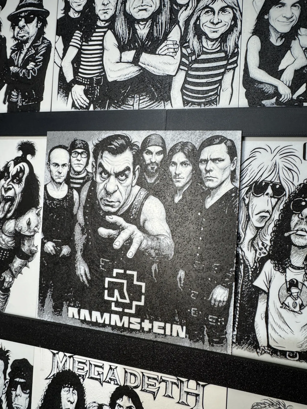 Hue Forge Karikatur Rammstein