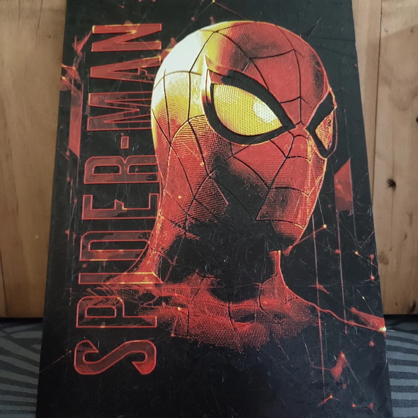 4-color Hueforge Spider-man Poster
