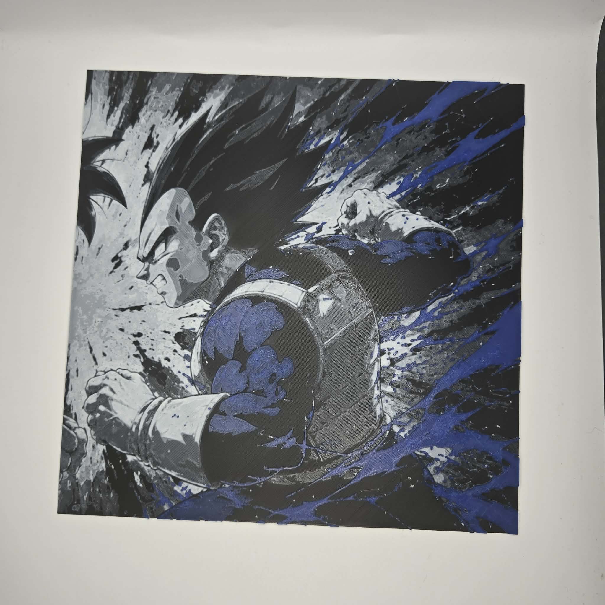 Goku vs Vegeta Hueforge