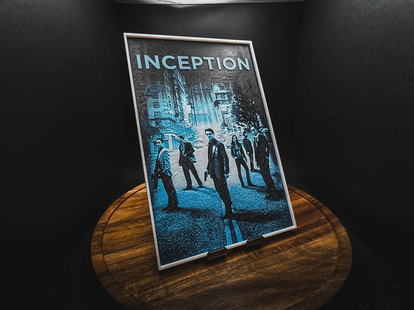 Inception (Movie Poster - HueForge)