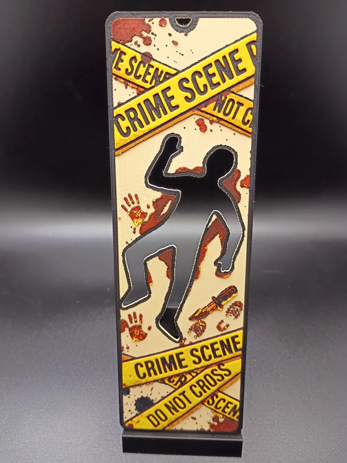 Crime Scene, Mystery Bookmark