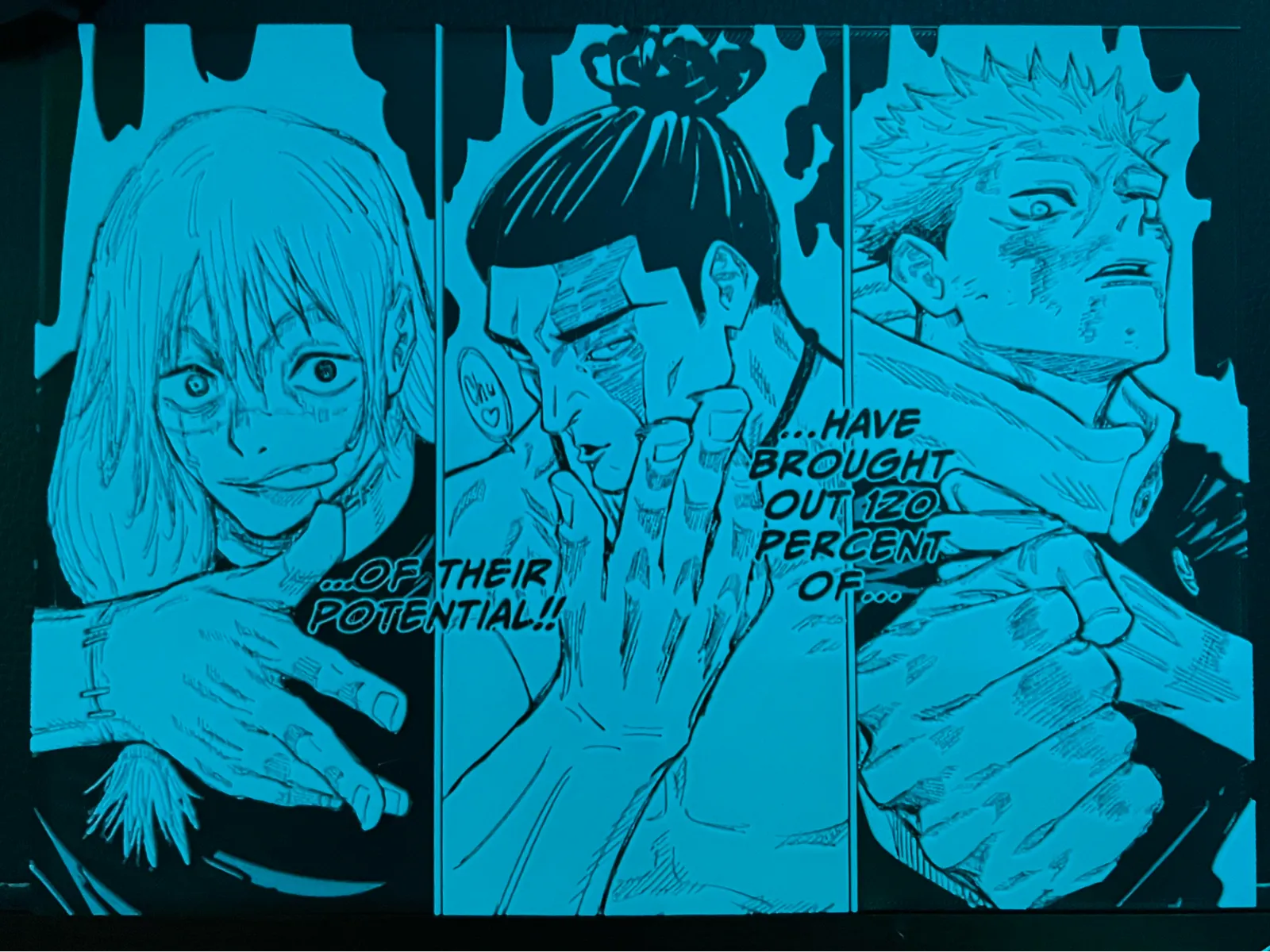 Todo and Yuji vs Mahito