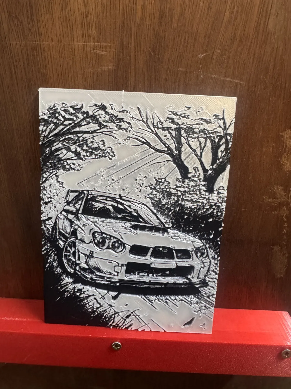 Subaru impreza rally car hue forge