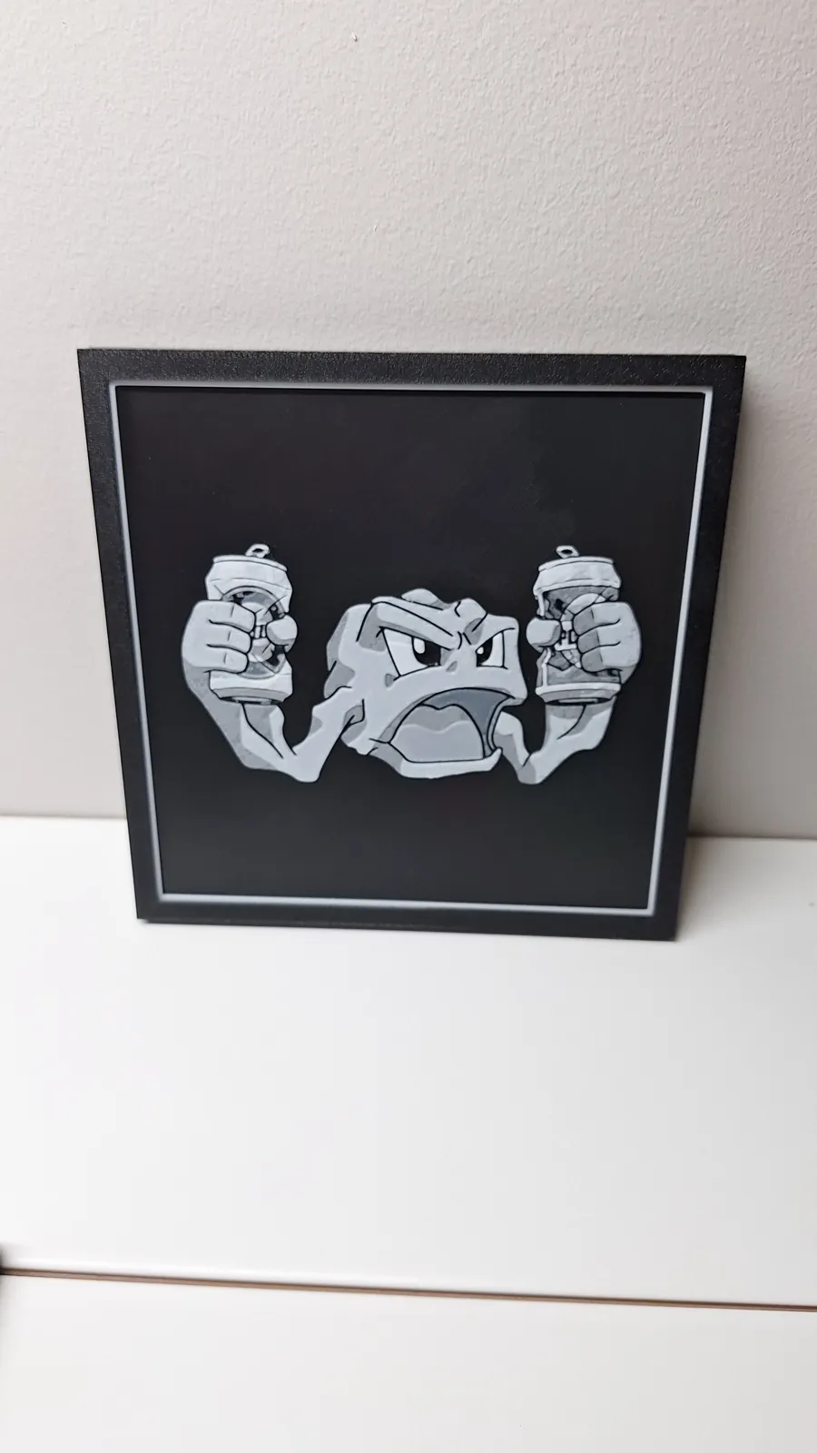 Geodude Crushin' It - Hueforge
