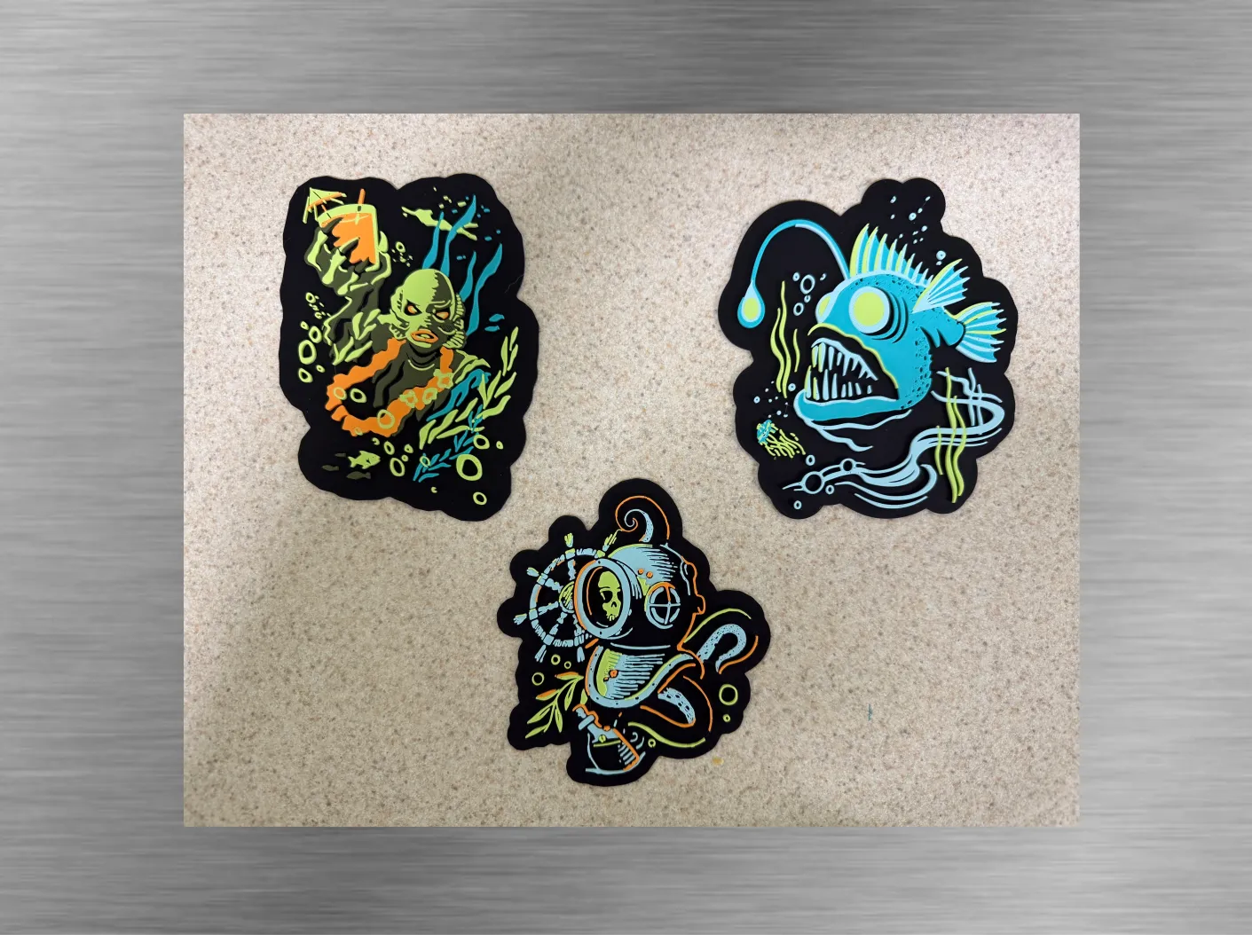 Tiki Art -Deep Trouble Cutout