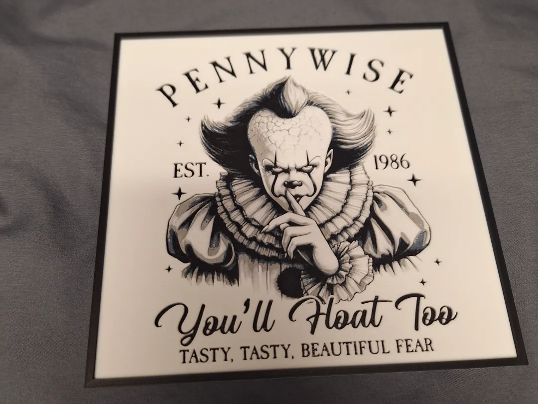 Pennywise the clown 4 color b/w hue forge