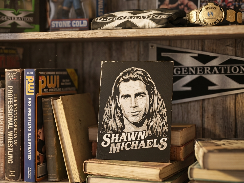 Shawn Michaels Legend - HueForge
