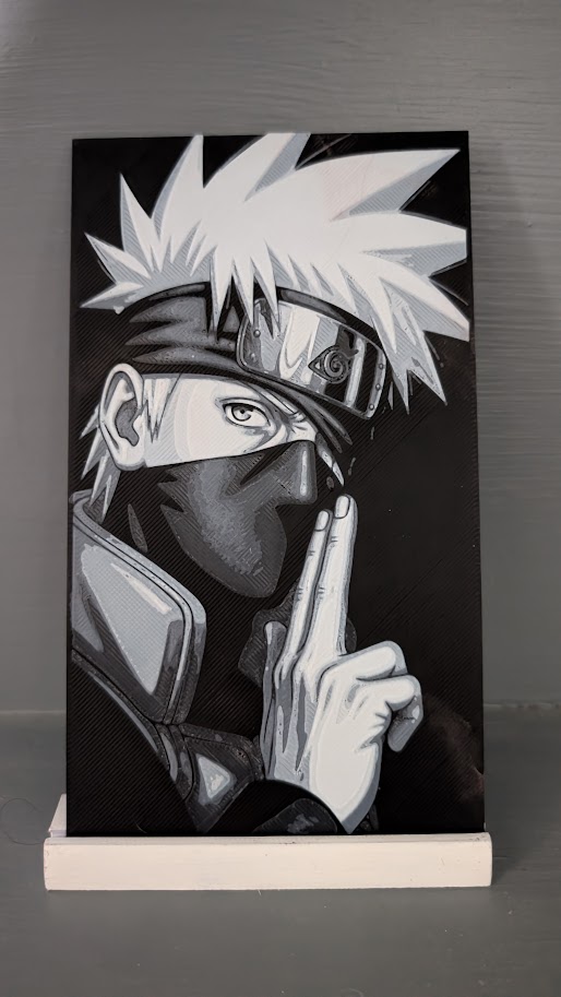 Kakashi Hatake - Naruto Shippuden Hueforge