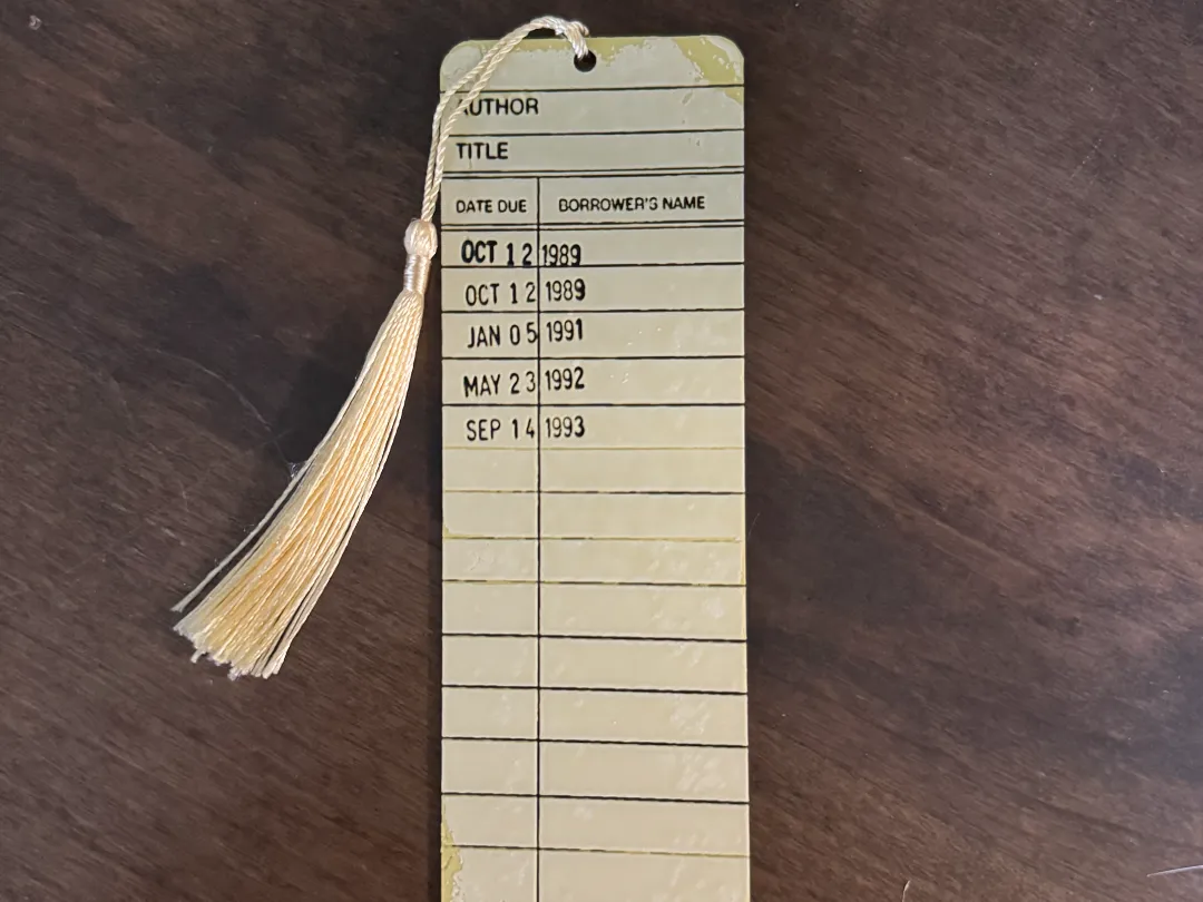 Library due date
