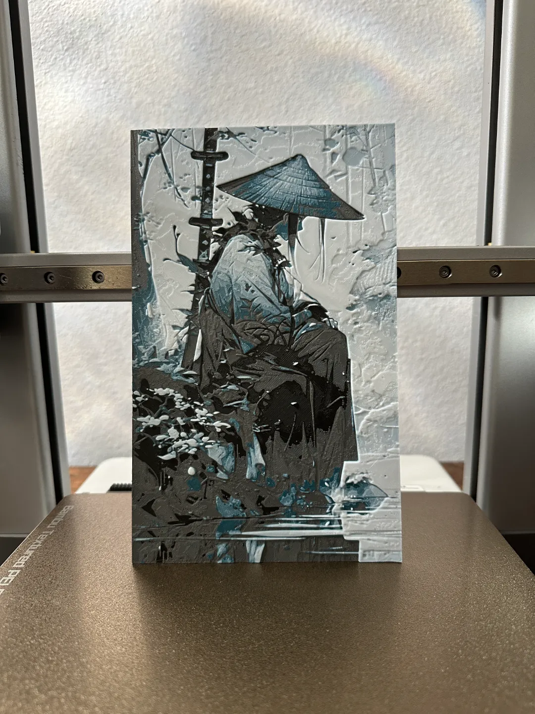 Sitting Samurai Hue Forge