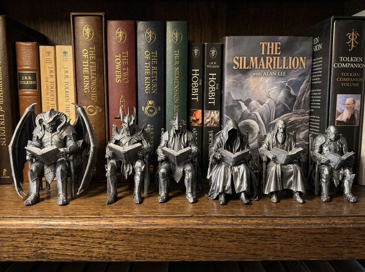 The Lord of the Books – Dark Side Reading Figures