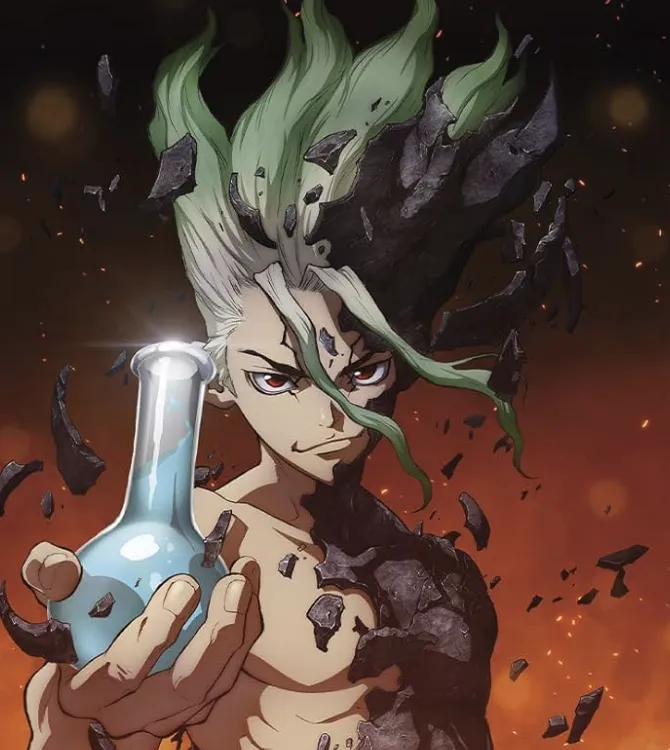 Dr Stone - Senku Ishigami - Mini Hueforge