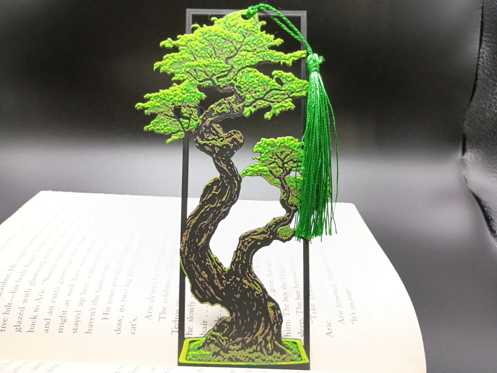 Bonsai Tree Bookmark Framed