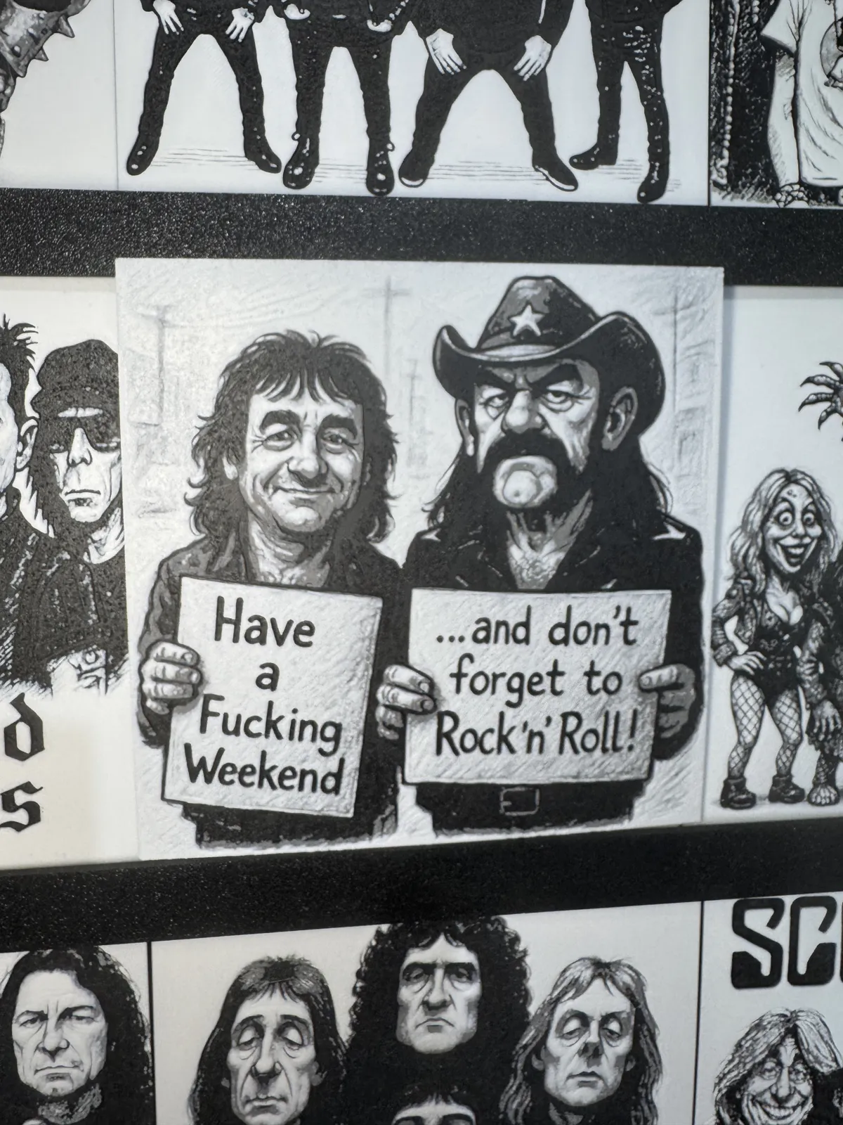 Hue Forge Karikatur Lemmy Weekend