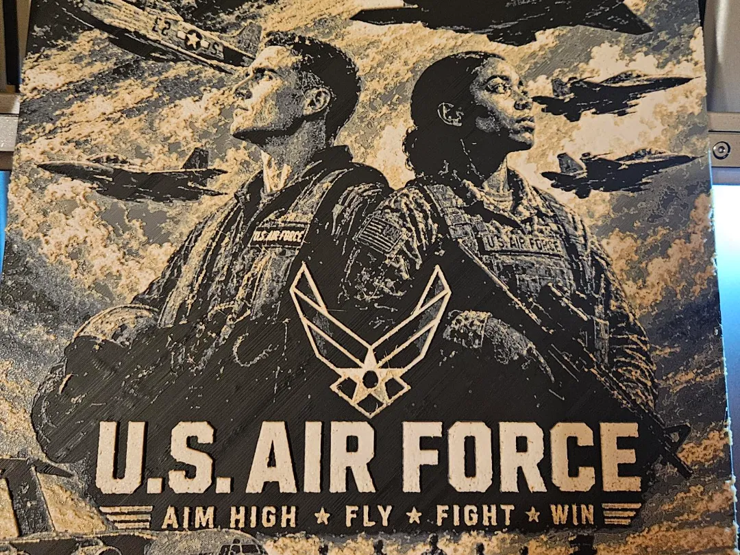 US Air Force Hueforge