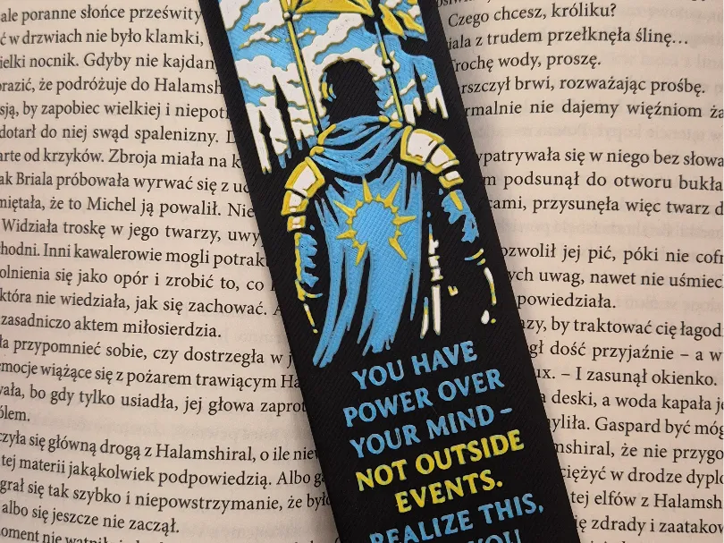 Marcus Aurelius Stoic Bookmark