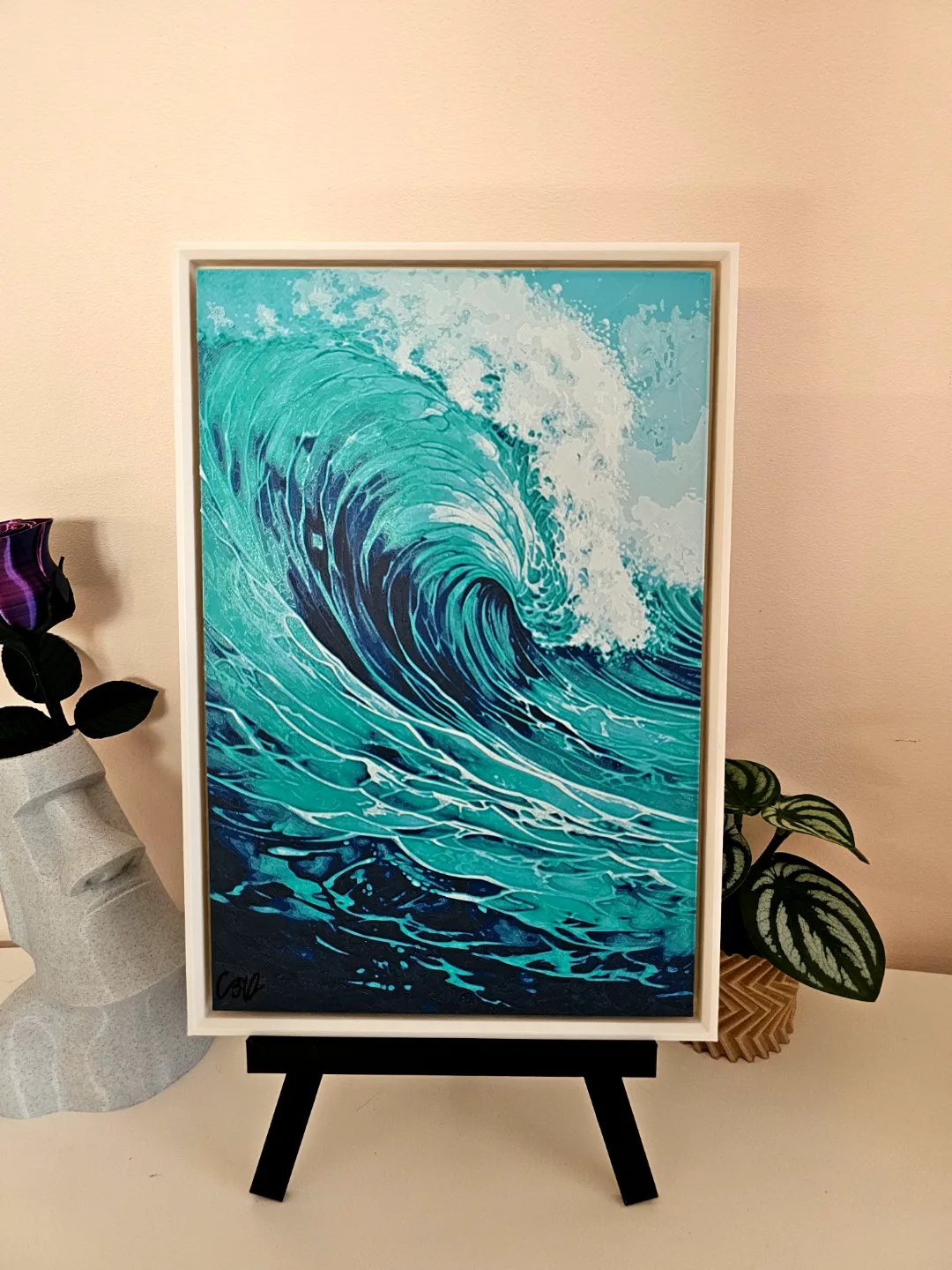 Eternal Wave 2 - Filament Painting