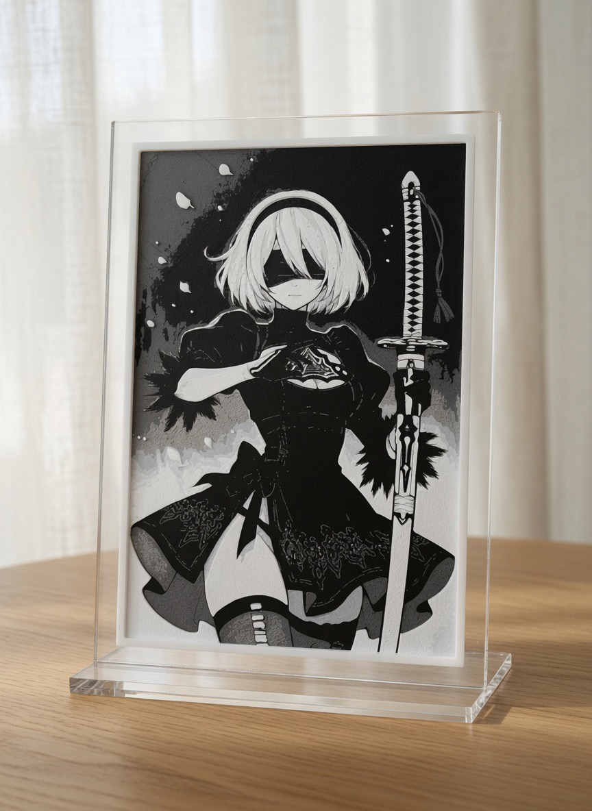 2B in War- NieR:Automata - Fan Art